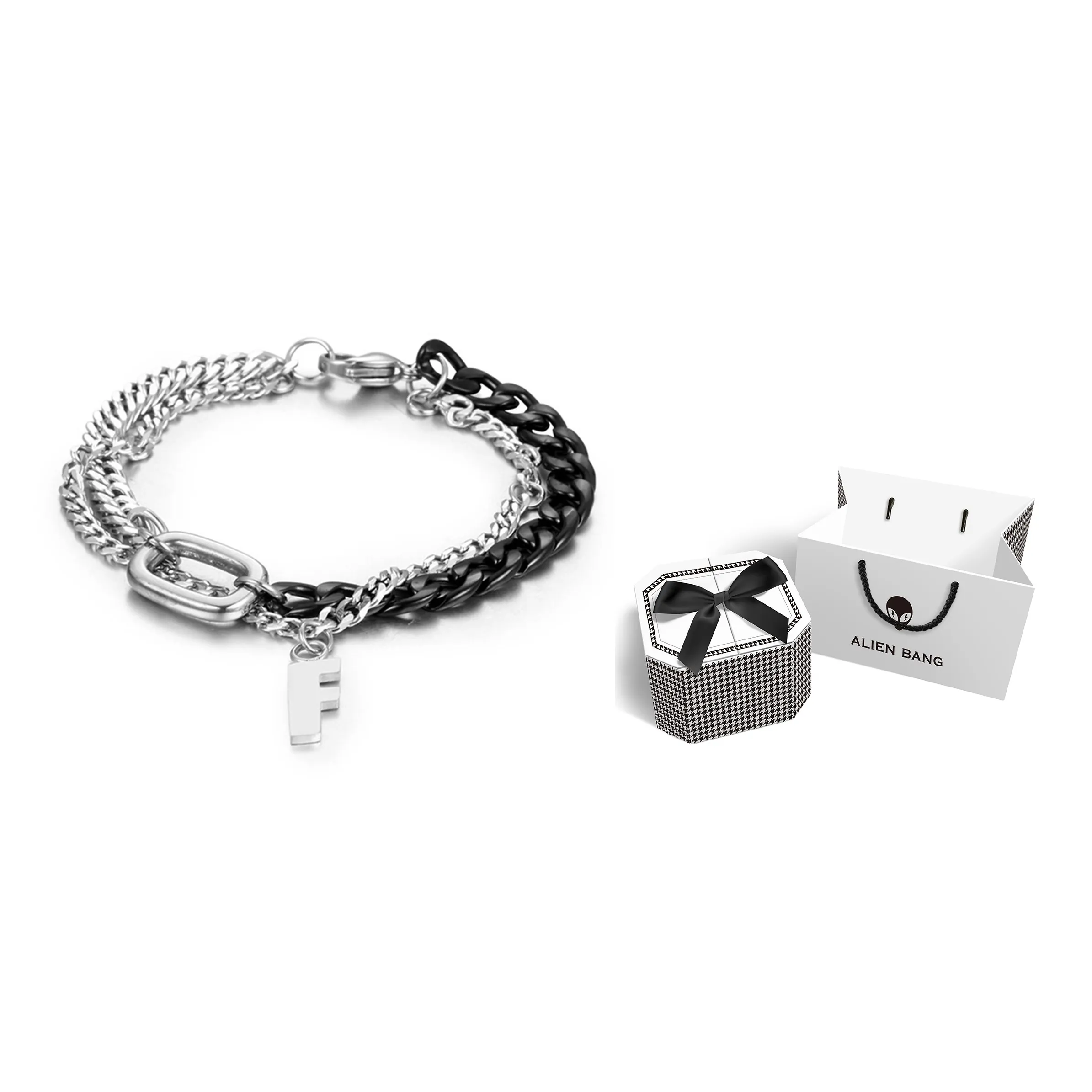 ALIEN BANG Браслеты из титанового стального сплава Унисекс