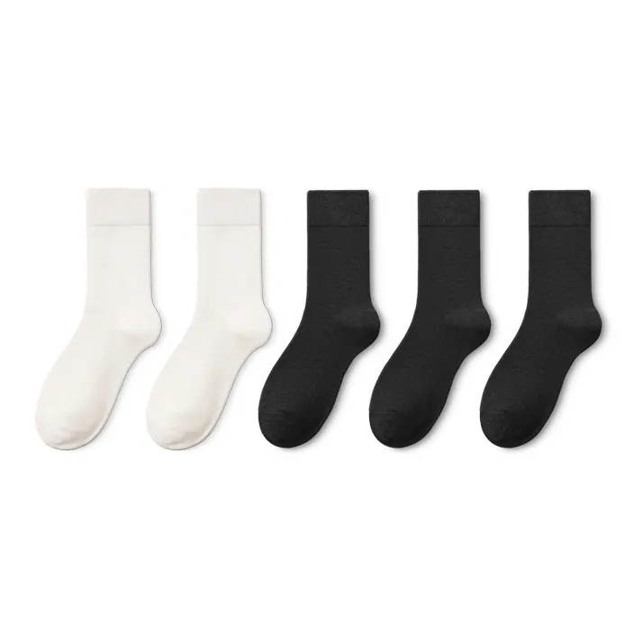 SHIWAJI Mid Calf Socks Men's 5 Pack