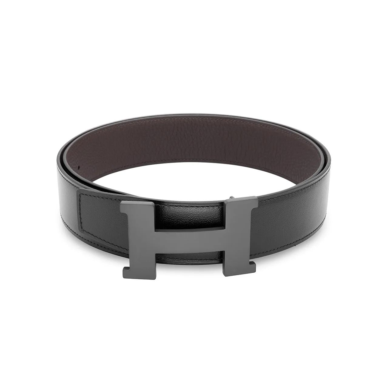 HERMES Constance Leather Belts Unisex