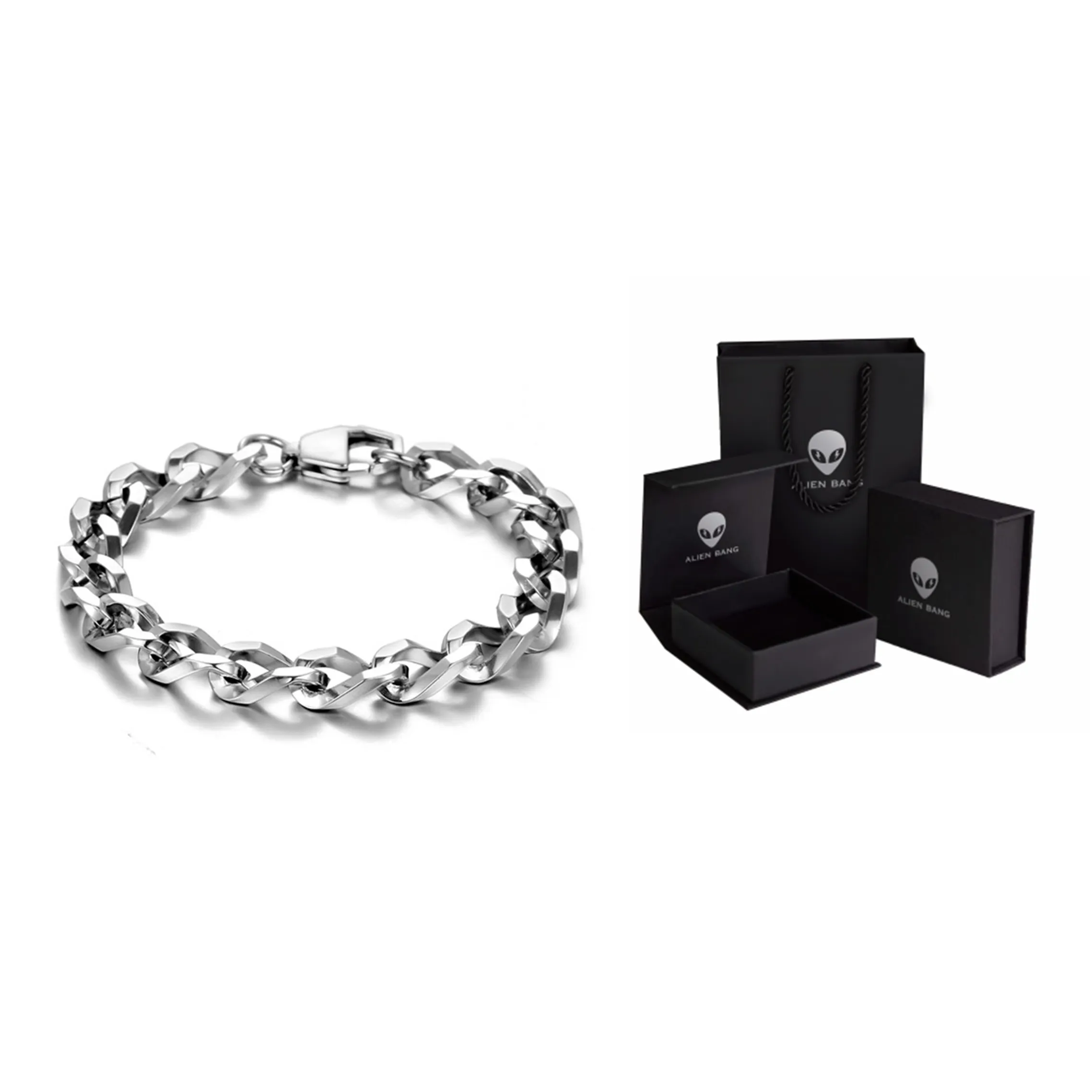 ALIEN BANG Браслеты из титанового стального сплава Унисекс