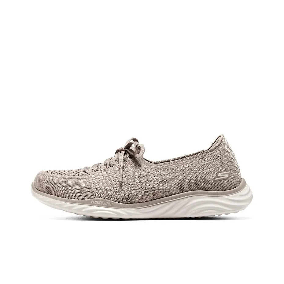 Skechers ON THE GO Ideal Anti-Slip Wear-Resistant Breathable Lightweight Cushioning Low-Top Casual Shoes Women's Taupe