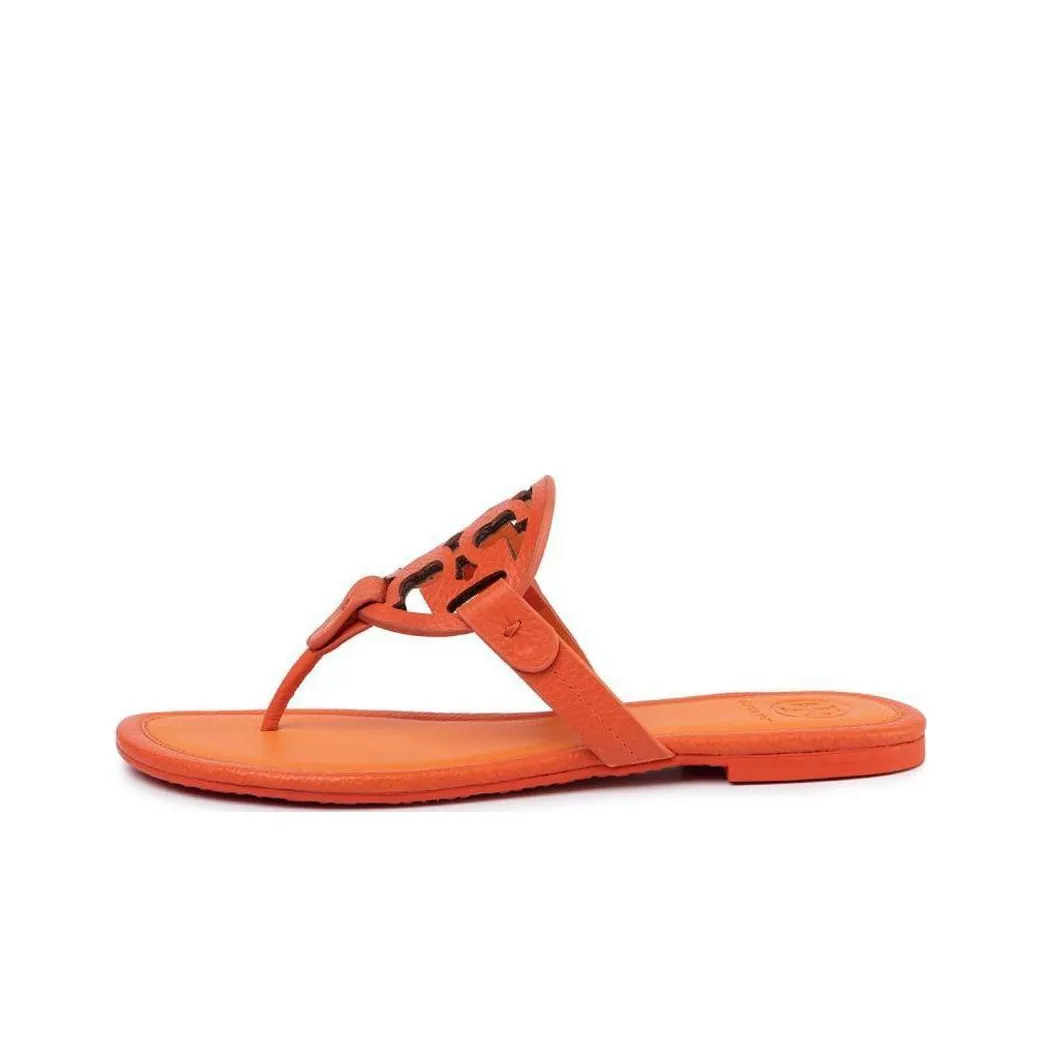 TORY BURCH Slip Resistant Flip Flops Women's Orange