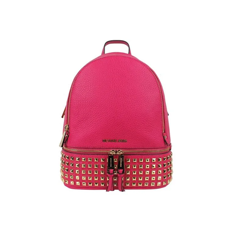 MICHAEL KORS Cow Leather Backpack Regular Women's Peach Pink