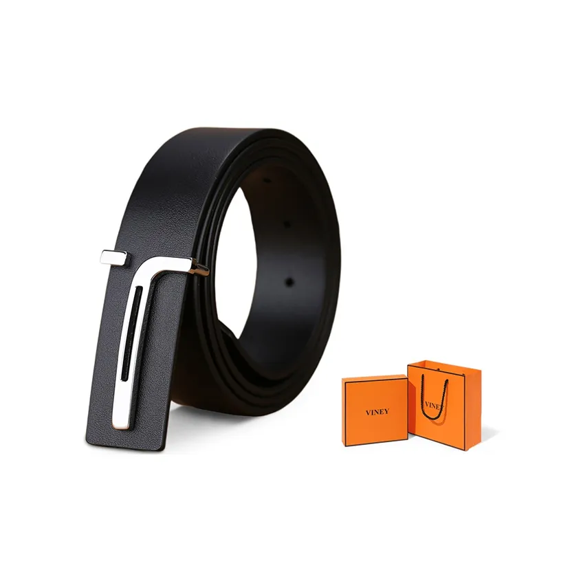 VINEY Ремни из коровьей кожи для мужчин
