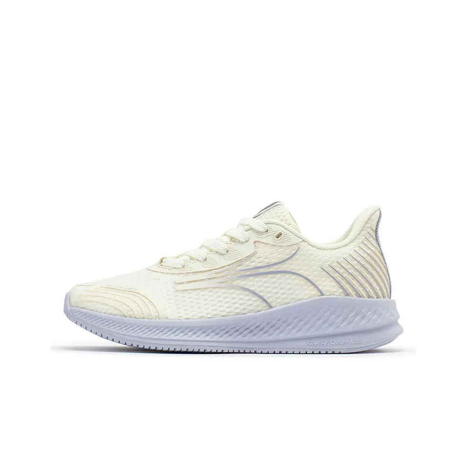 361° Slip-Resistant Cushioning Breathable Lightweight Low-Top Running Shoes Women's Camo Purple