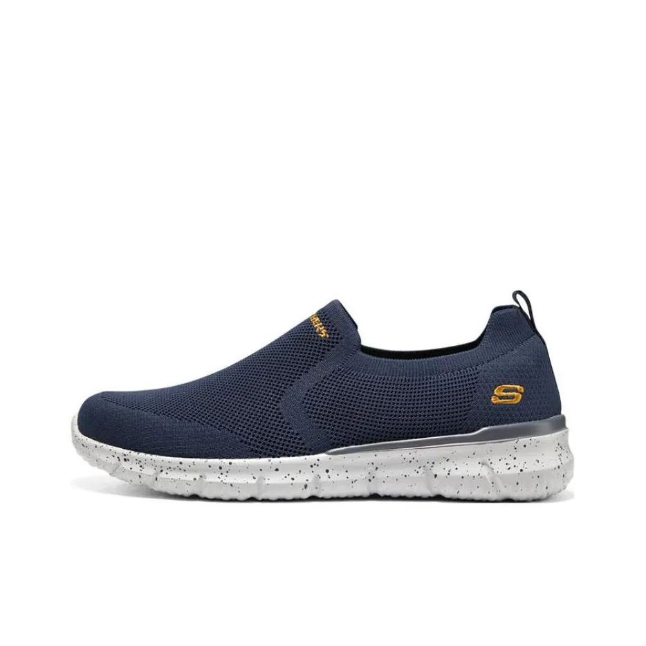 Skechers Del Retto Low Top Casual Shoes Men's Blue