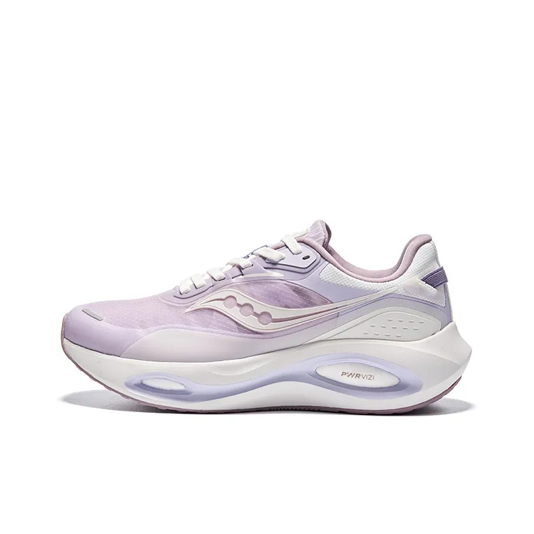 Saucony Phoenix Inferno Firebird 3 Cushioning Support Rebound Low Top Casual City Commute Running Shoes Women's Purple