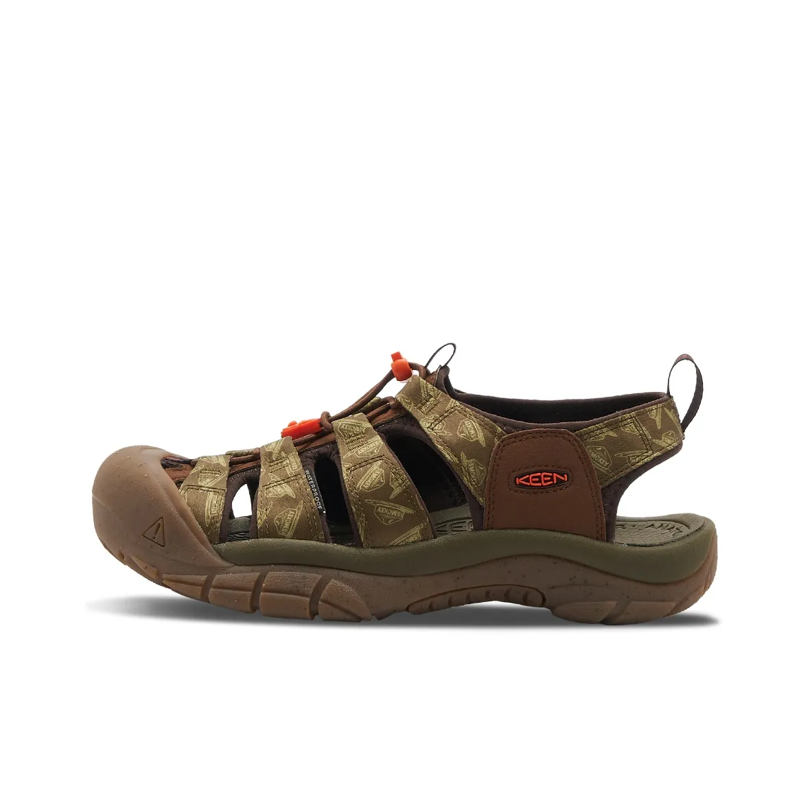 KEEN Newport Retro Abrasion Resistant River Trekking Shoes Men's Jasper/Umber