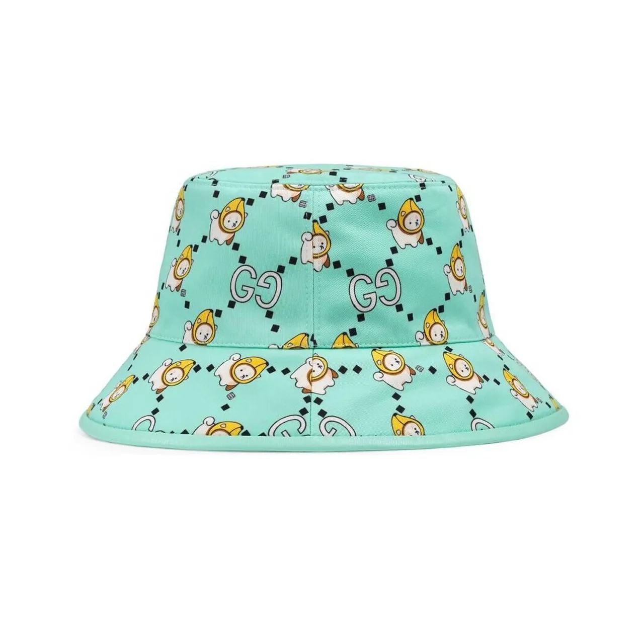 GUCCI Gg Animal Print Bucket Hat