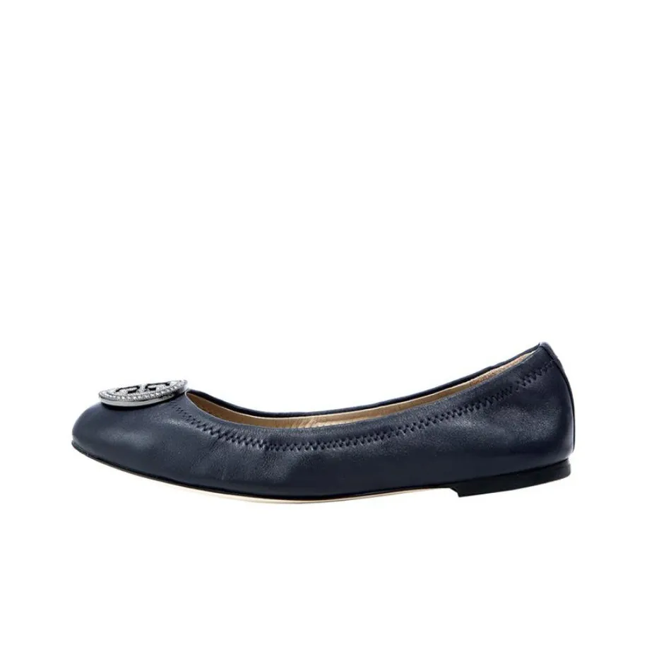 TORY BURCH Flat Shoes Women's Blue