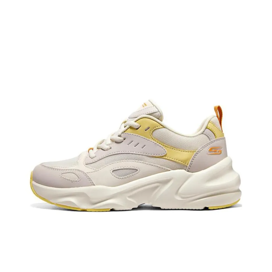 Skechers BOBS BAMINA 2 Low Топ Casual Женский Бежевый Желтый