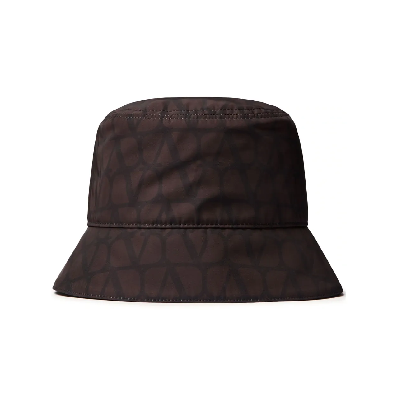 Valentino Bucket Hats Men's Dark Brown