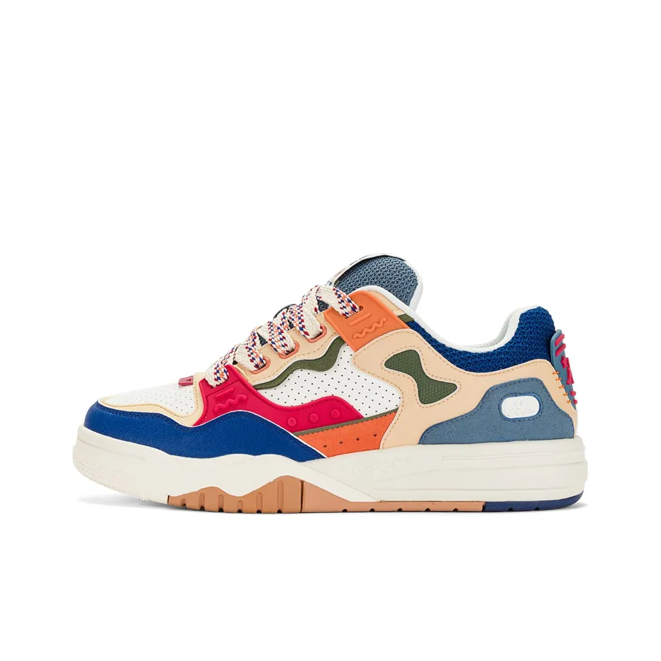 Kappa Low Top Skateboard Shoes Unisex Blue White