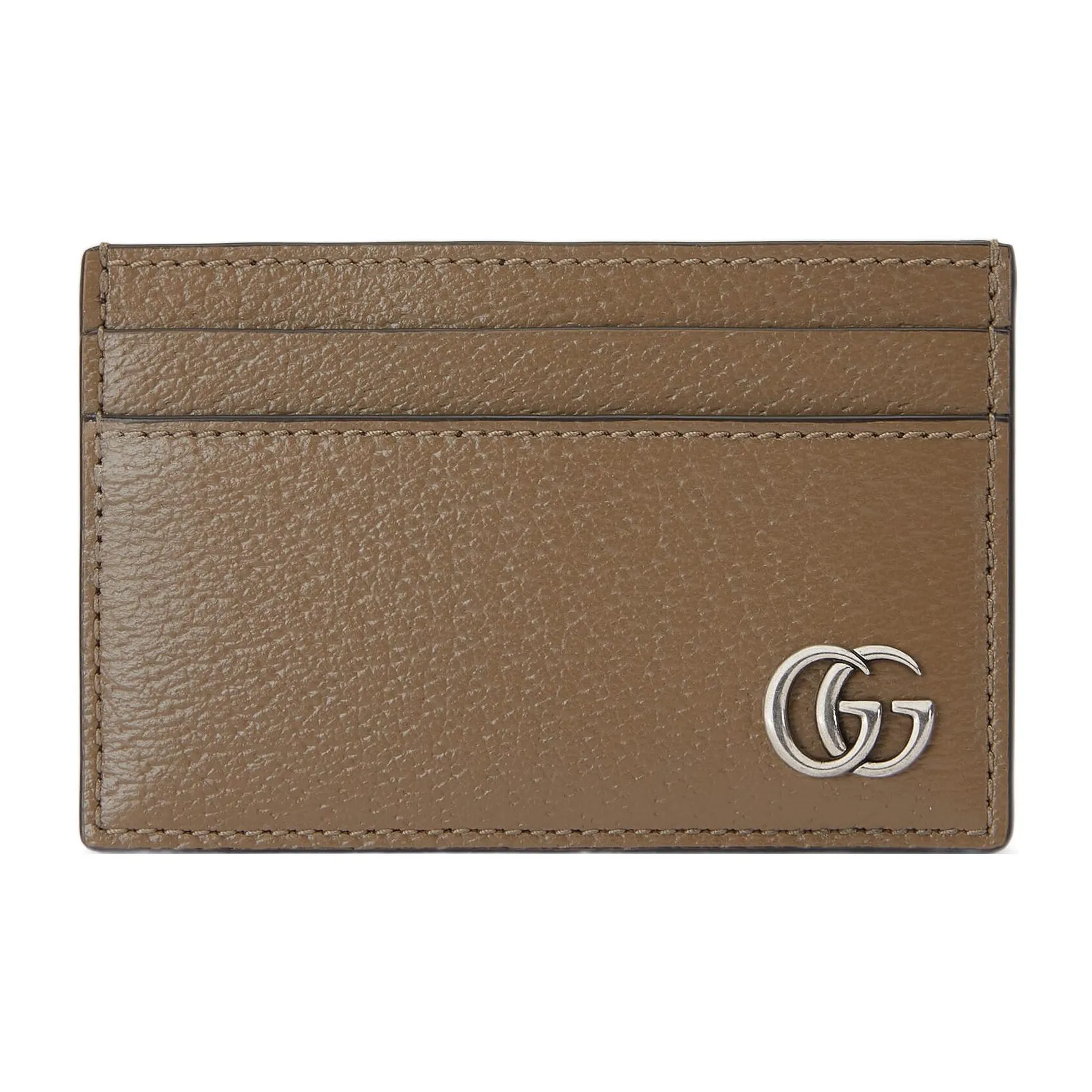 GUCCI GG Marmont Кожаный держатель для карт Держатель для карт Мужской Тауповый