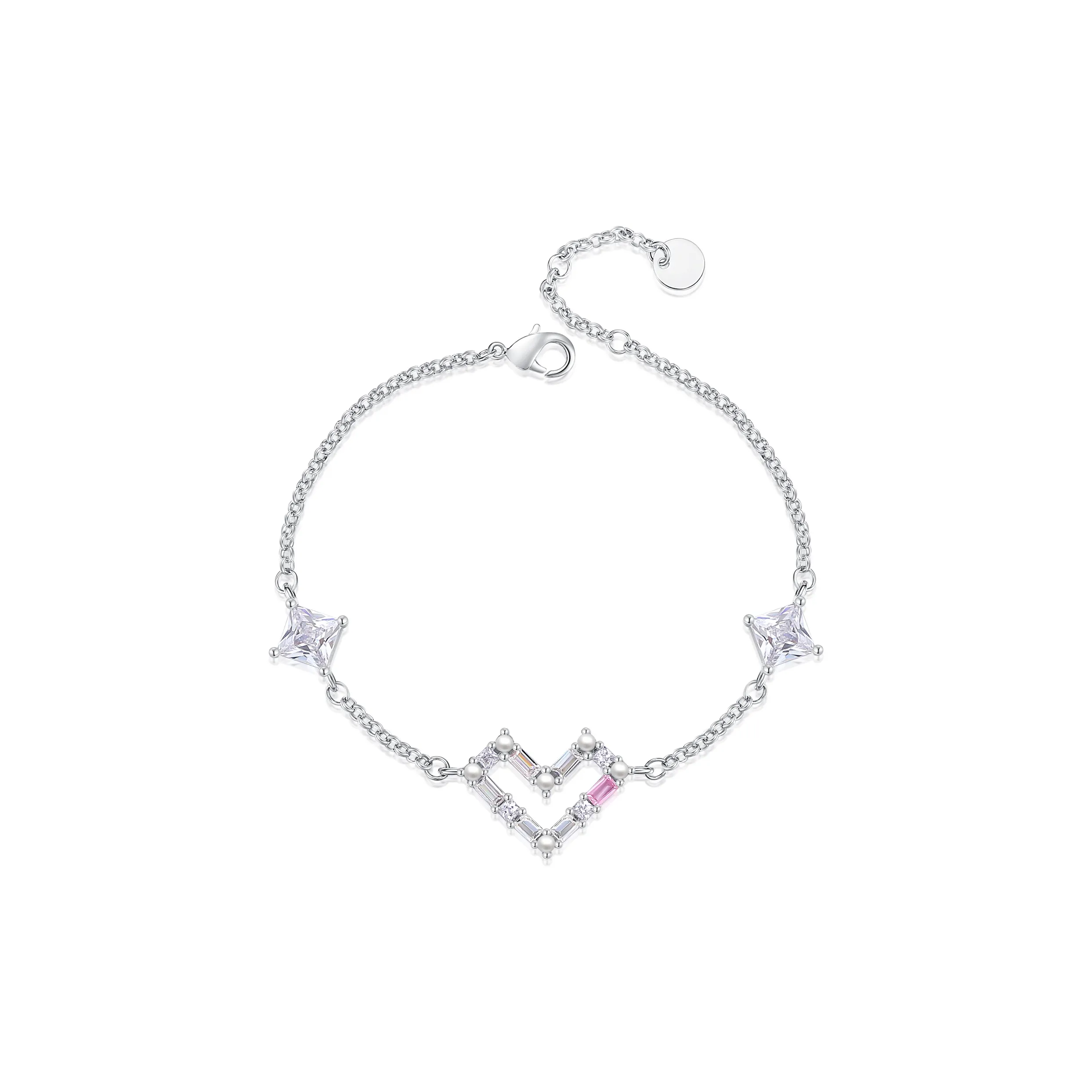 CLARKIA FLOWER Циркон Браслеты Женские