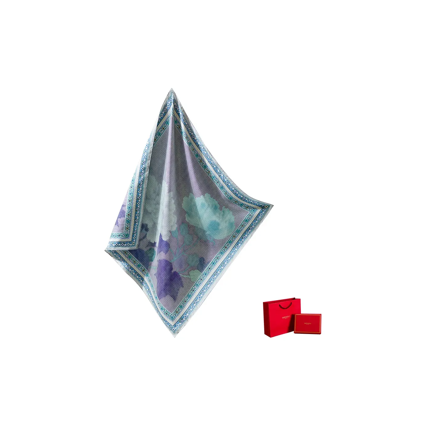 WENSLI Silk Scarves Women's