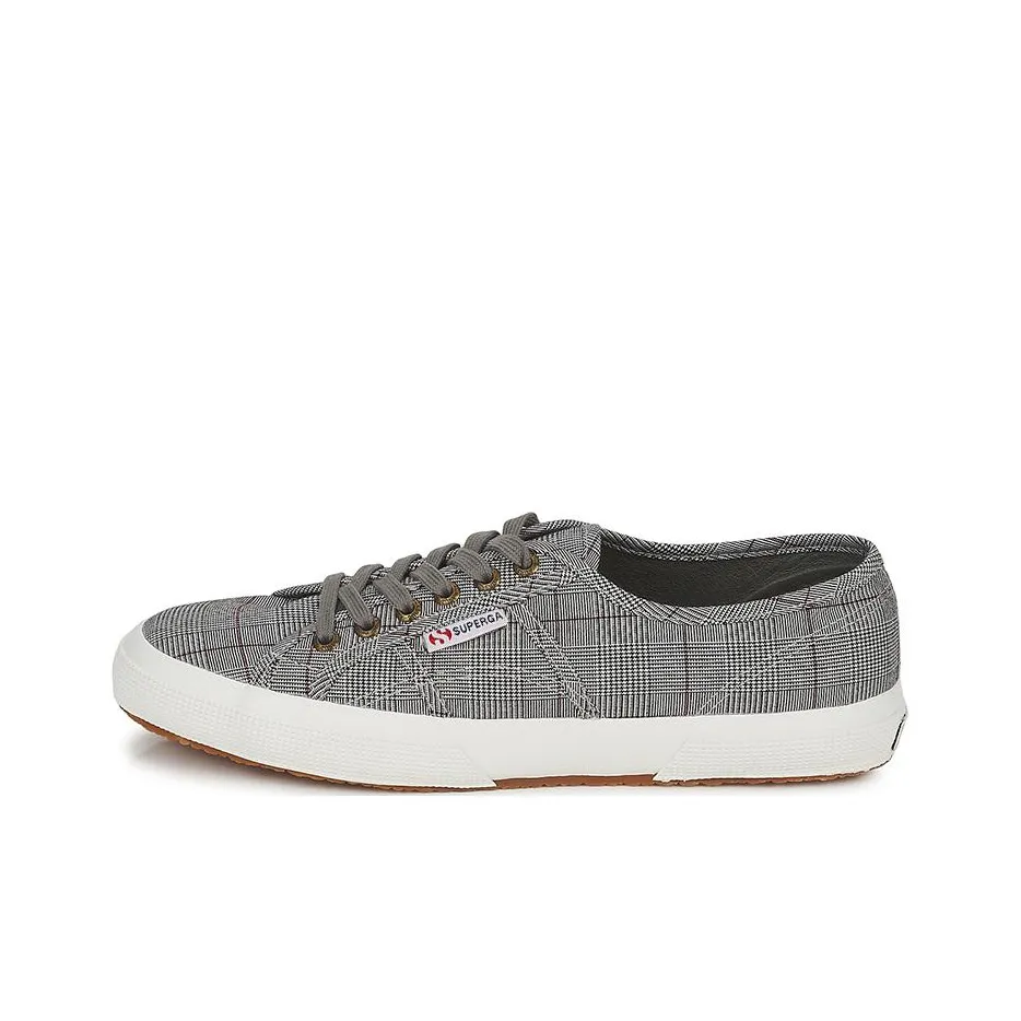 SUPERGA Anti Slip Wear Resistant Low Top Skateboard Shoes Men's Gray