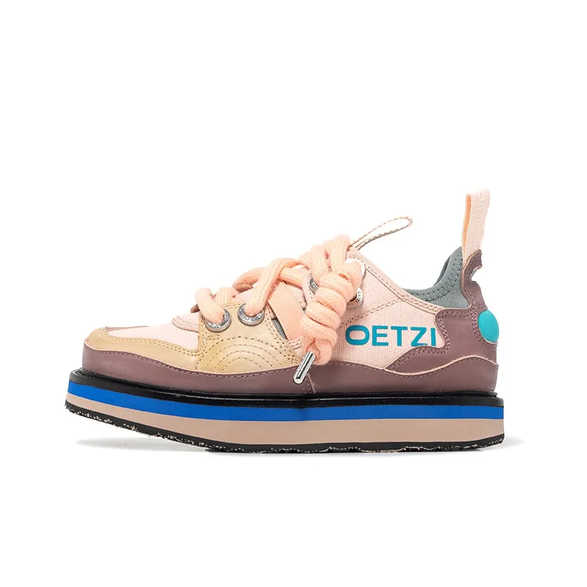 OETZI Стильные Скейтбординги Женские Светло-розовый и Темно-фиолетовый