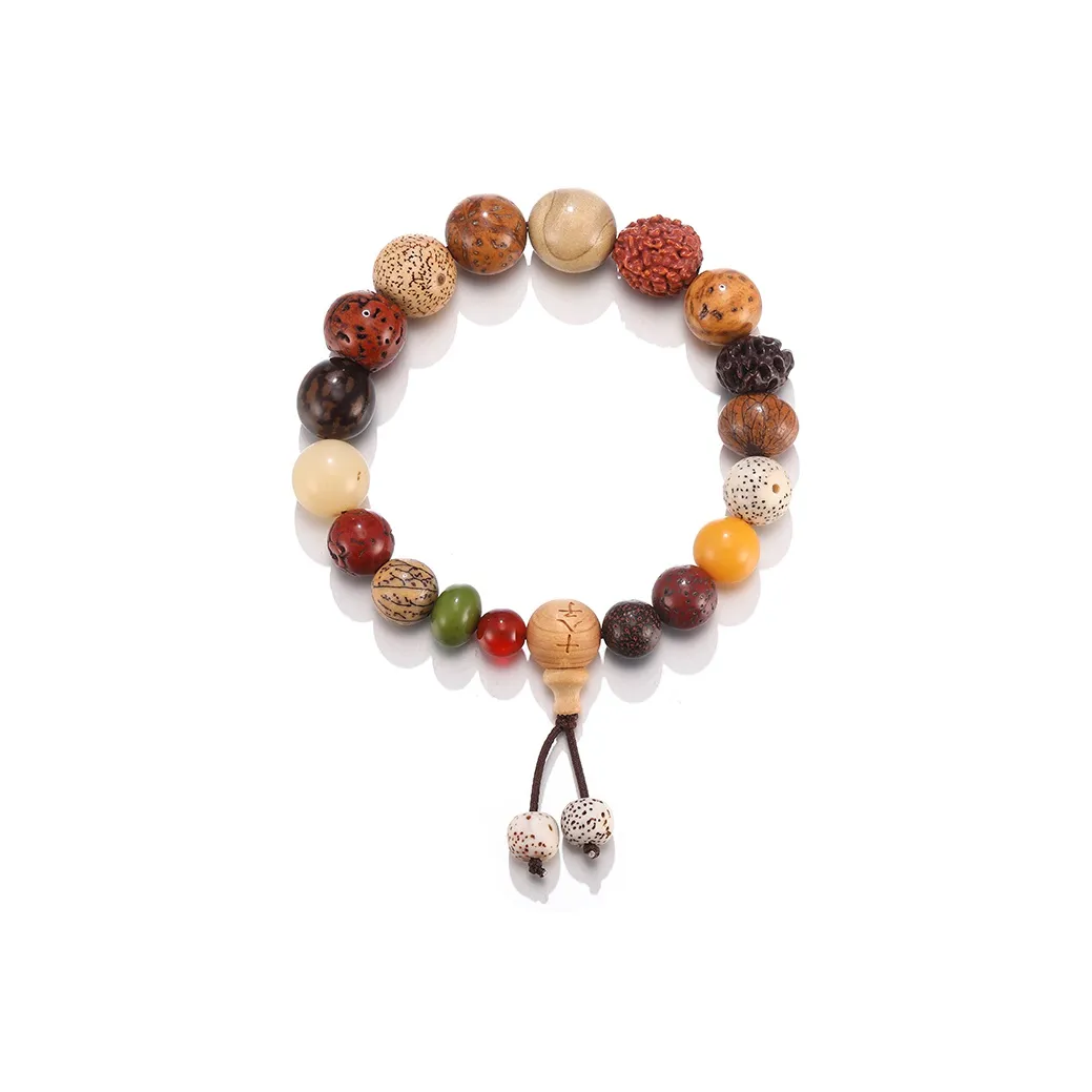 Clect Agate Wooden Bracelets Unisex