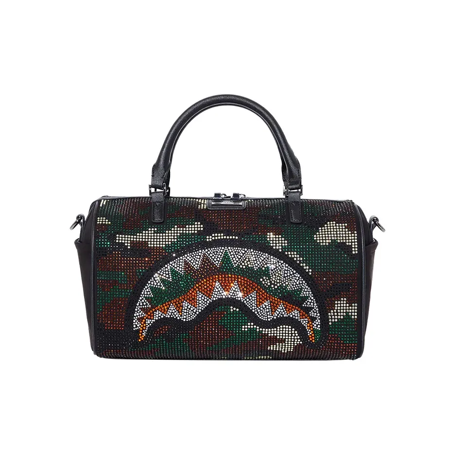 SPRAYGROUND Полиэстер Сумка через плечо Маленькая Унисекс Сумка Серый Зеленый