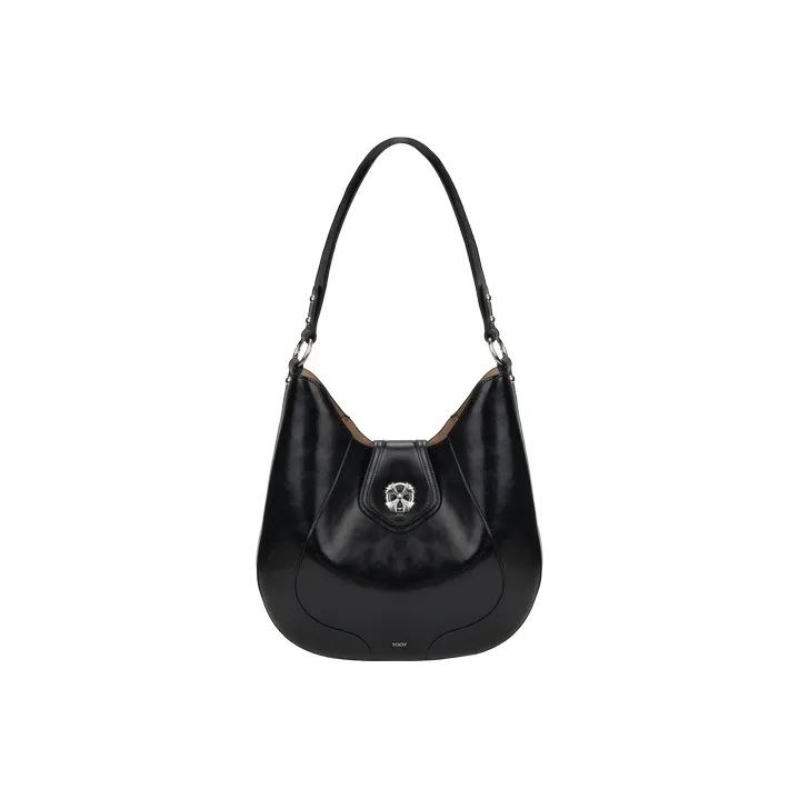 YOCAMU Натуральная кожа Тоут Сумка Сумка для покупок Сумка на плечо Сумка через плечо Женская Черная Белая Коричневая