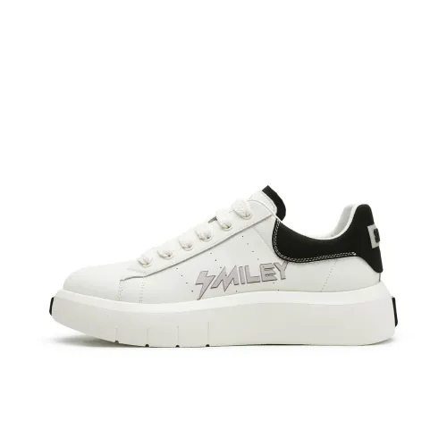 smiley Кроссовки для скейтбординга Low Top Белый Черный Мужские