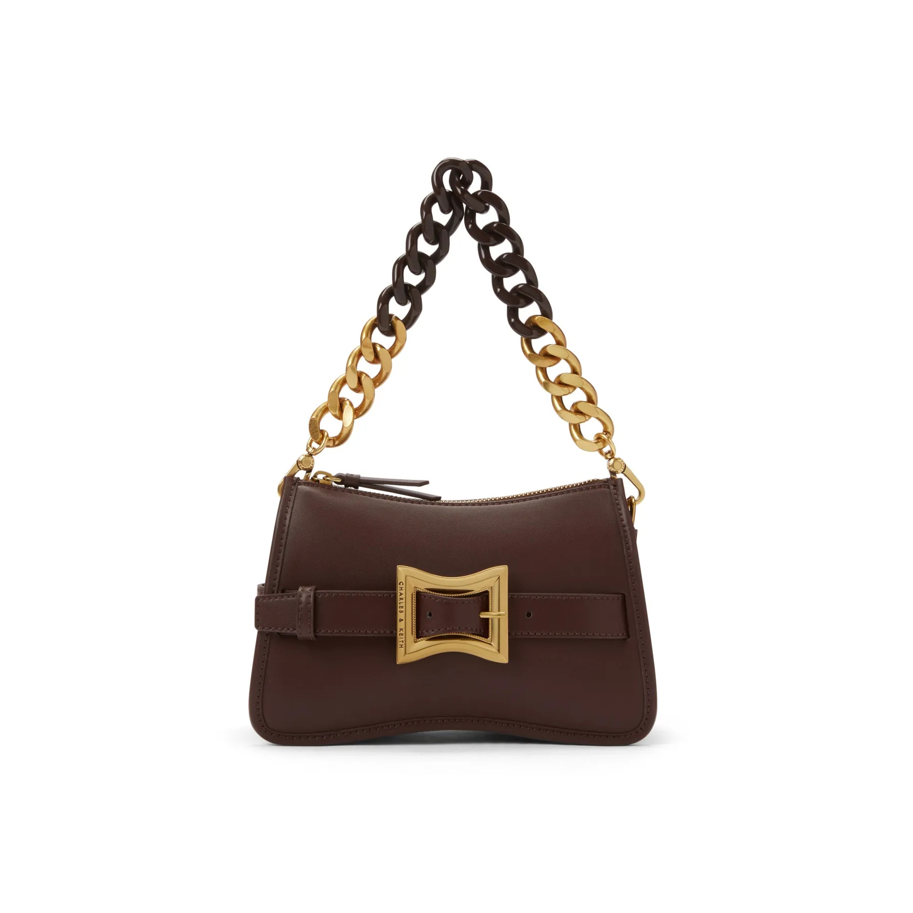 CHARLES KEITH ПУ (полиуретан) Маленькая сумка CK сумка через плечо маленькая квадратная сумка сумка маленькая женская многоцветная