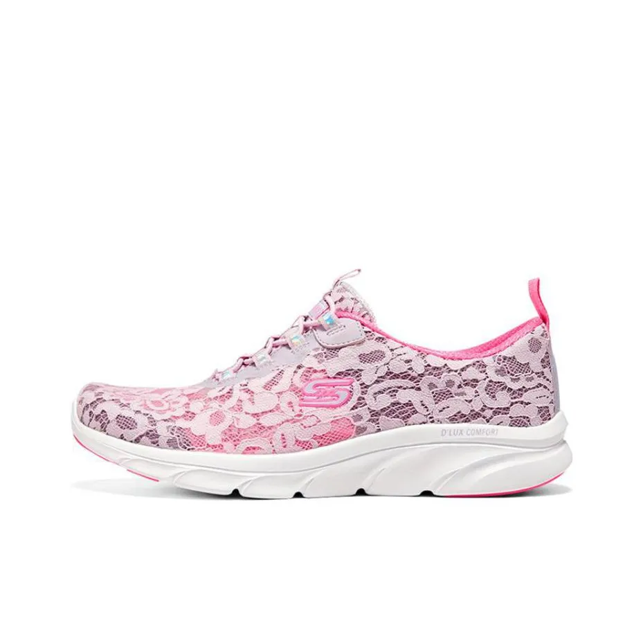 Skechers Dlux Comfort Shoes 'Pink' Women's