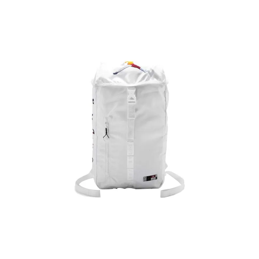 Jordan Polyester Basketball Bag Backpack Regular Unisex White