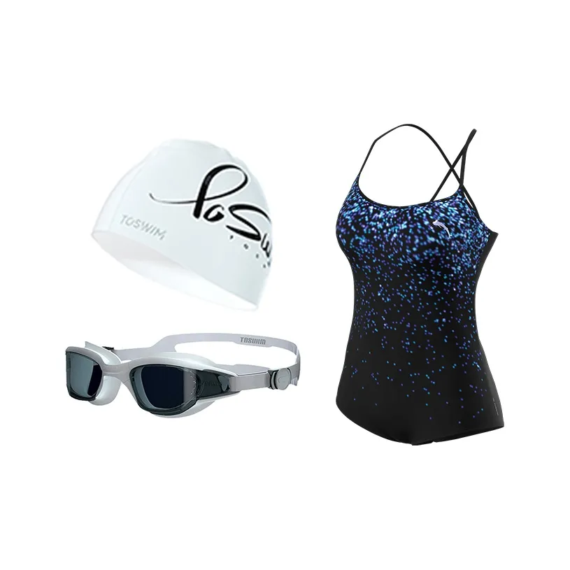 TOSWIM Swimming Sets Polyamide, Elastane Seaside Vacation Hot Spring Water Play Women's M L XL