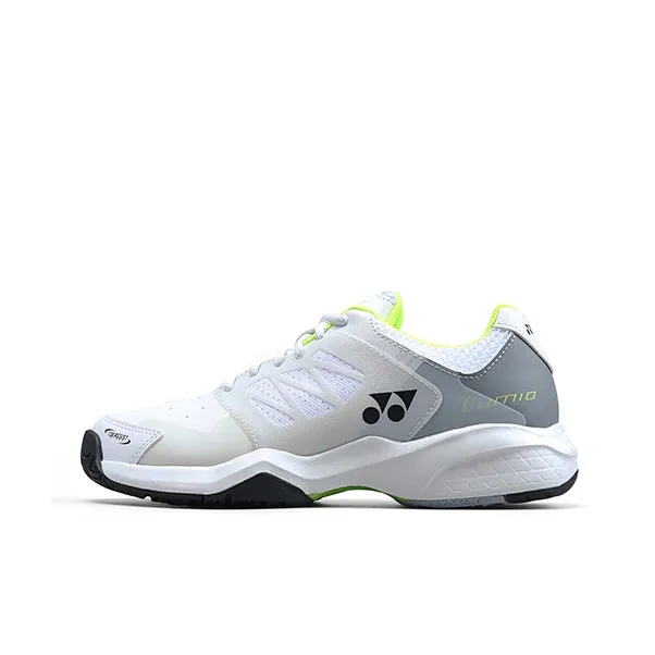 YONEX LU Anti-Slip Wear-Resistant Low-Top Tennis Shoes Unisex White Citrus