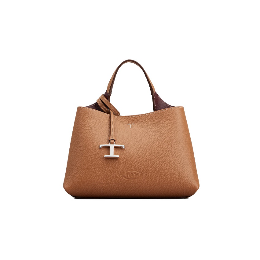 TOD'S [Tod’s] SS25 shoulder bag TOD'S Shoulder Bag 2way G Line PVC x Leather Orange x Beige