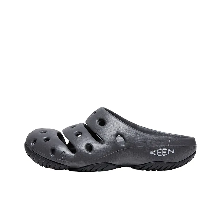 KEEN Yogui Artsfull Clogs Women's Gray Black