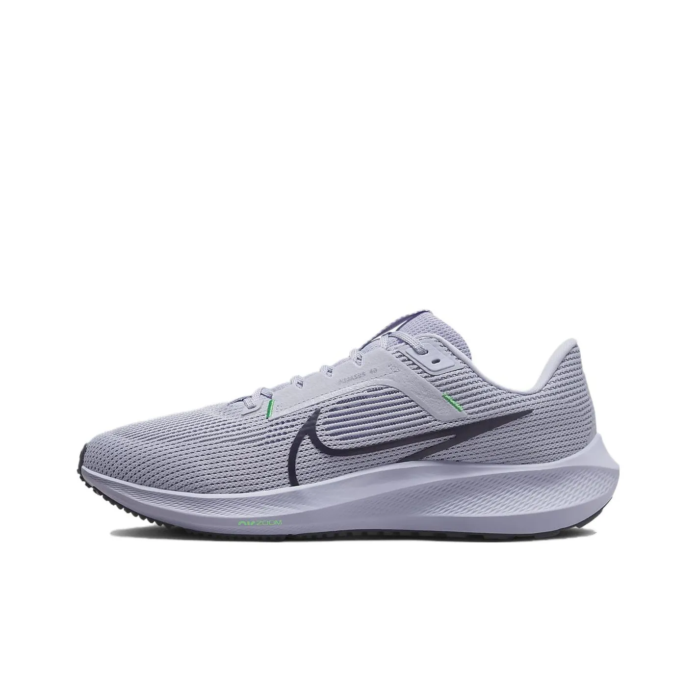 Nike Air Zoom Pegasus 40 Low Топ Беговые кроссовки Мужской Серый черный