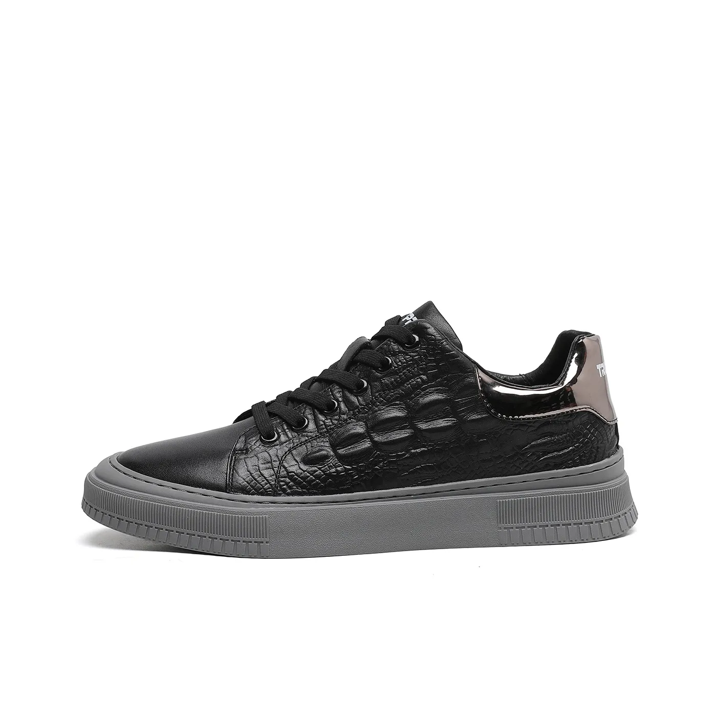 TRUMPPIPE Stylish Skateboarding Shoes Men's Black