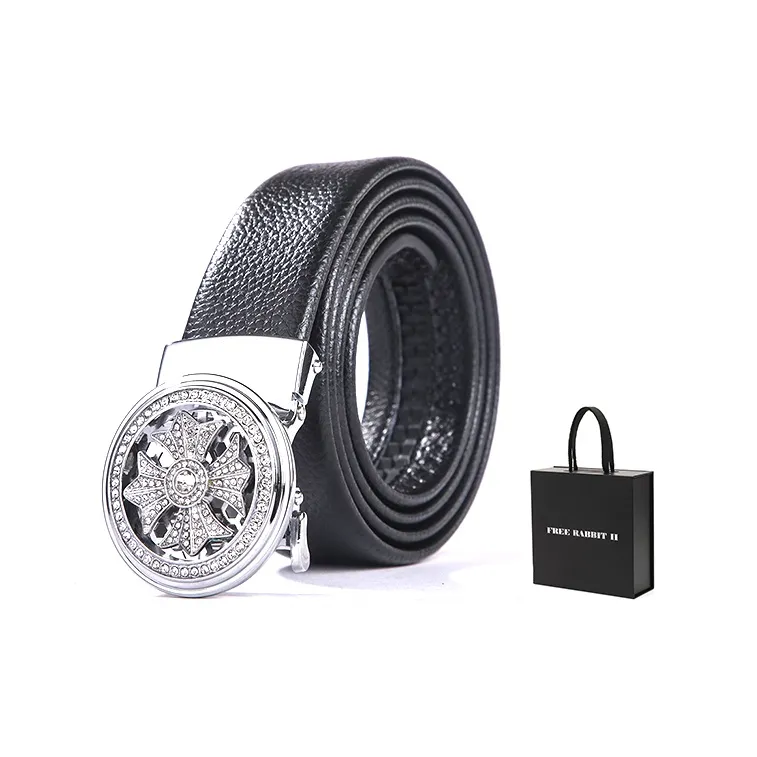 FREE RABBITⅡ Ремни из коровьей кожи Мужской 3,5 см