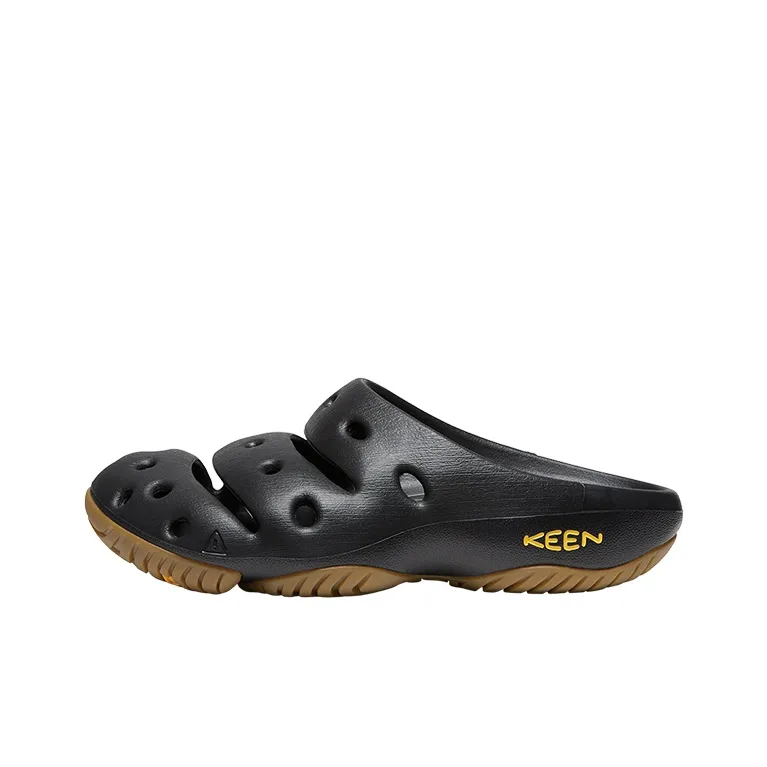 KEEN Yogui Artsfull Beach Sandals Men's Black