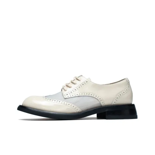 Anthony Miles Женские повседневные туфли Low Top Экрю Женские