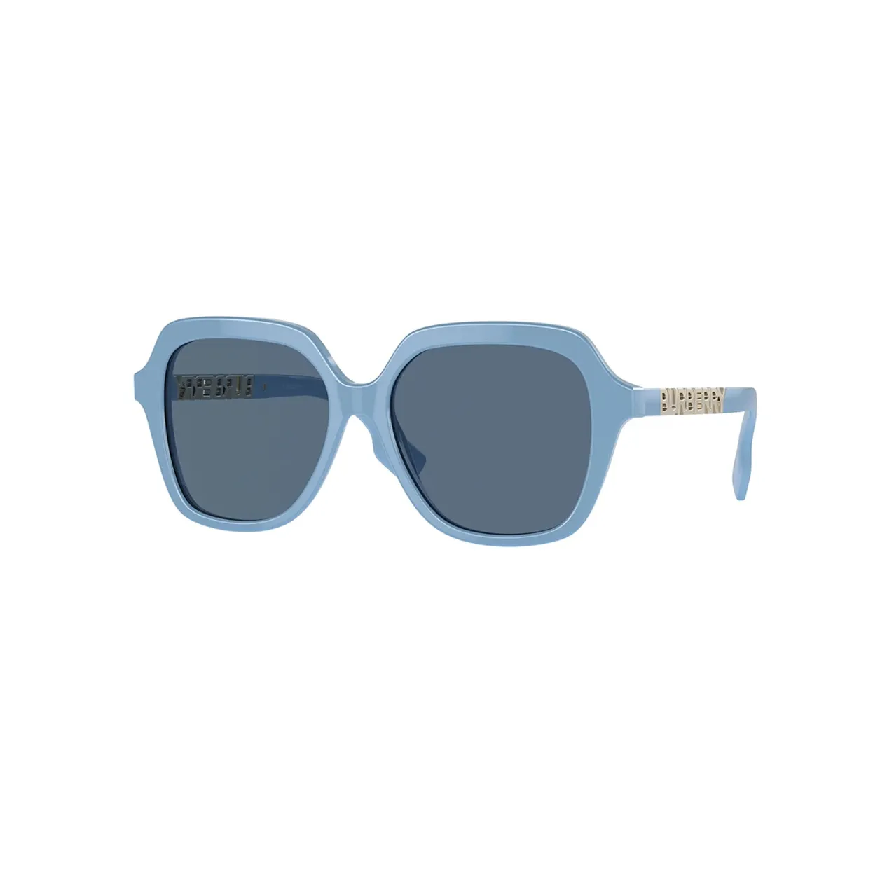 Burberry Injection Molding Irregular Shape Sunglasses Women's Blue