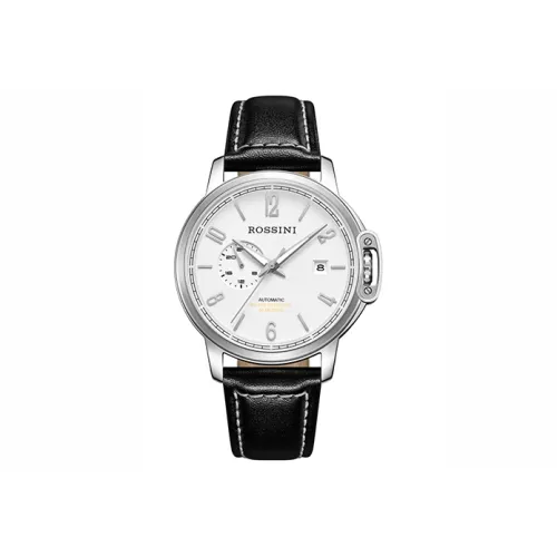ROSSINI Автоматический Механический Movement Мужские Часы Коллекция Medallion 42mm*42mm*11mm Белый