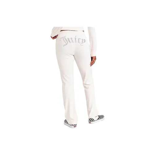 JUICY COUTURE Белые Женские Вязаные Спортивные Брюки