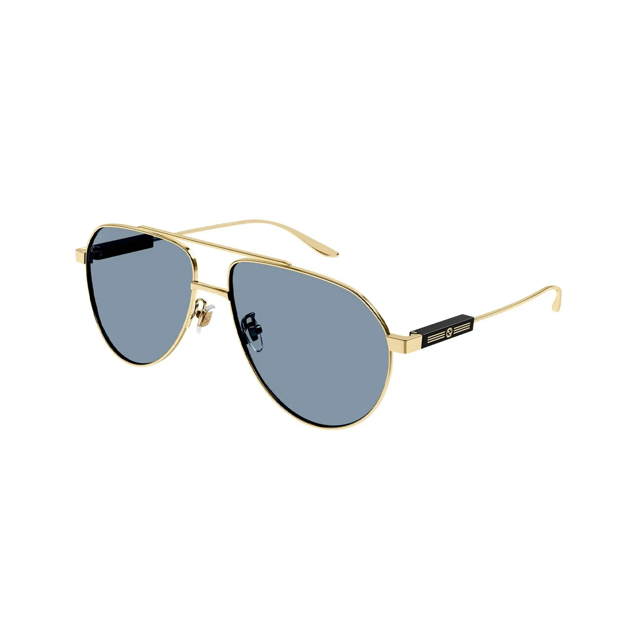GUCCI Logo debossed Pilot frame Sunglasses