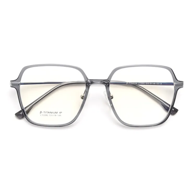 AAJF Металл Нерегулярная форма Оправы для очков Унисекс