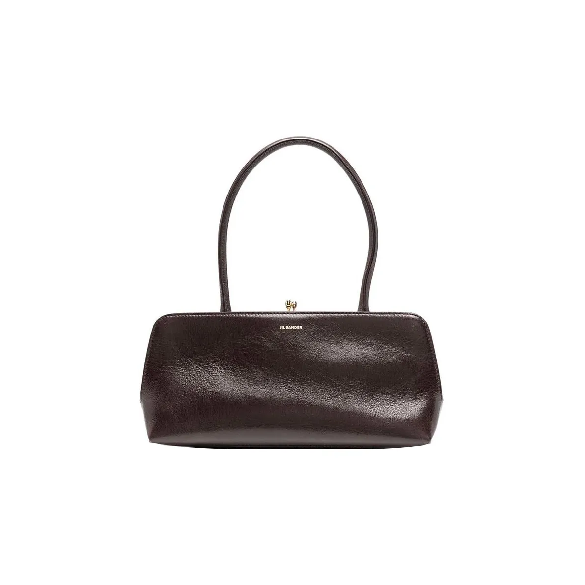 JIL SANDER Goji Calfskin Handbag Regular Women's Brown