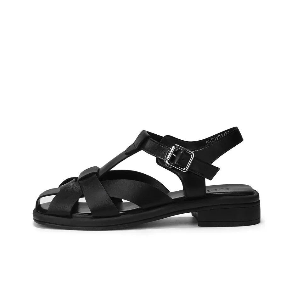 OMS Beach Sandals Women's Black/Beige