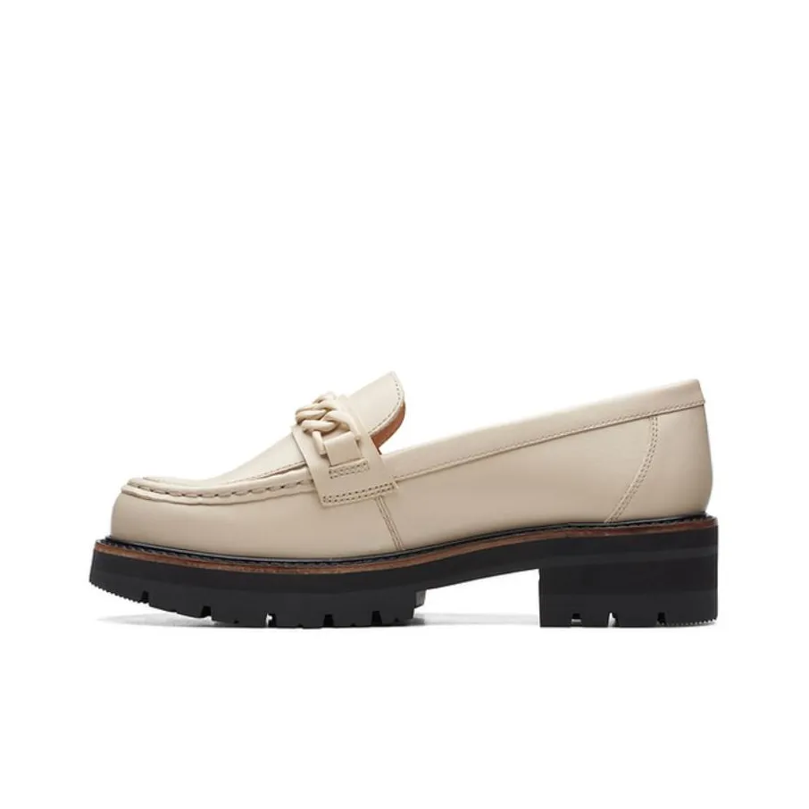 Clarks Platform Shoes Women's Ivory