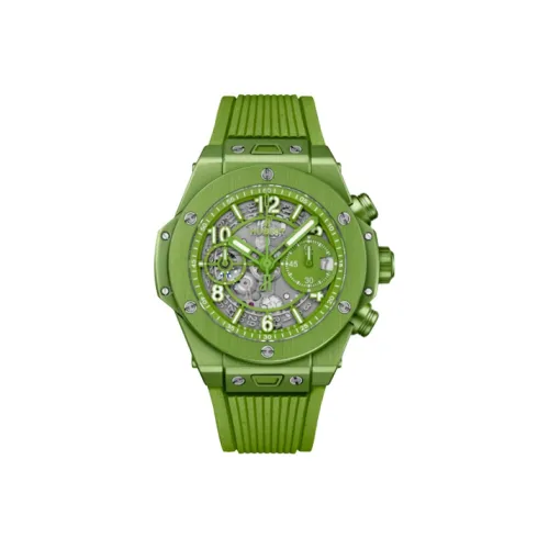 HUBLOT Автоматический Механический Movement Унисекс Часы 42 мм Зеленые