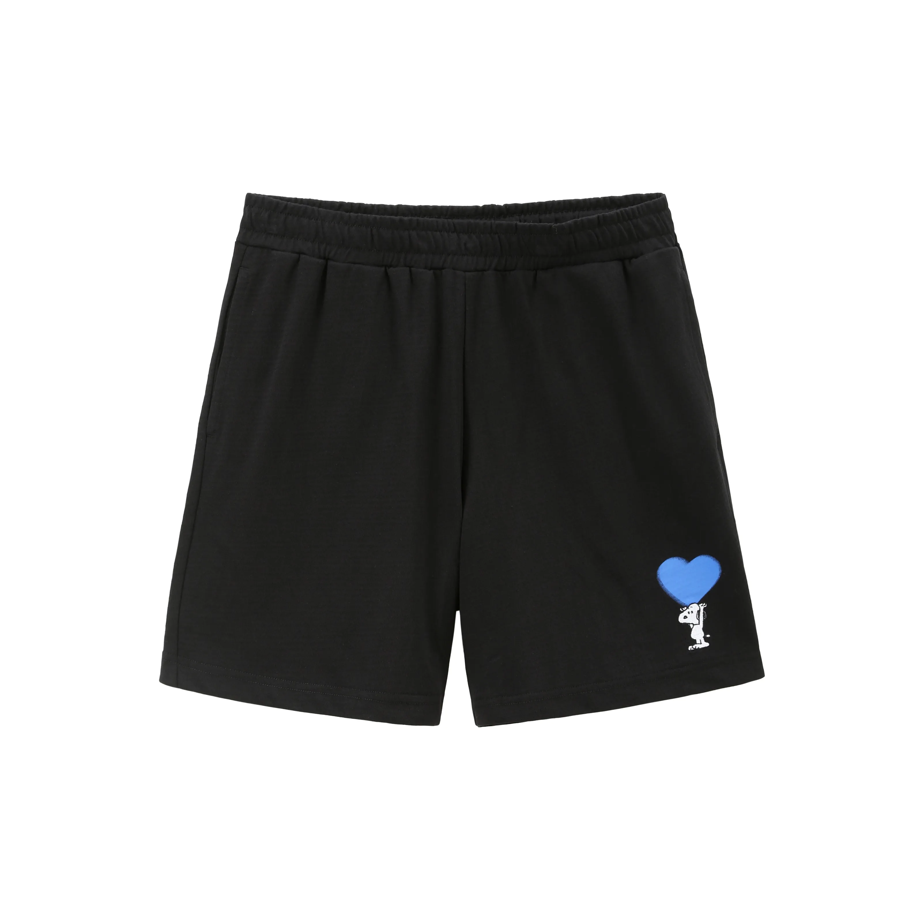 FUN X Snoopy Casual Shorts Unisex Black
