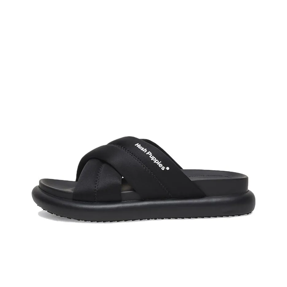 Hush Puppies Slide Slippers Women's Yellow/Purple/Black