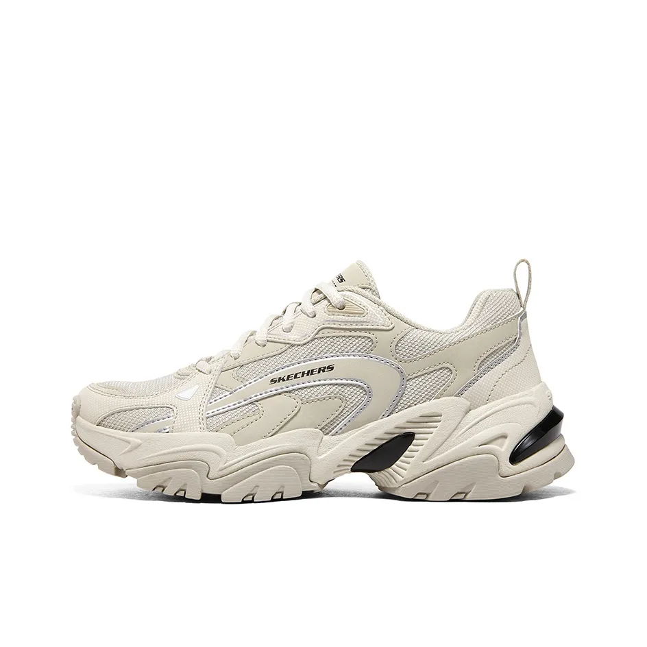 Skechers Stamina V2 Low Топ Повседневные Беговые Кроссовки Женские Бежевые